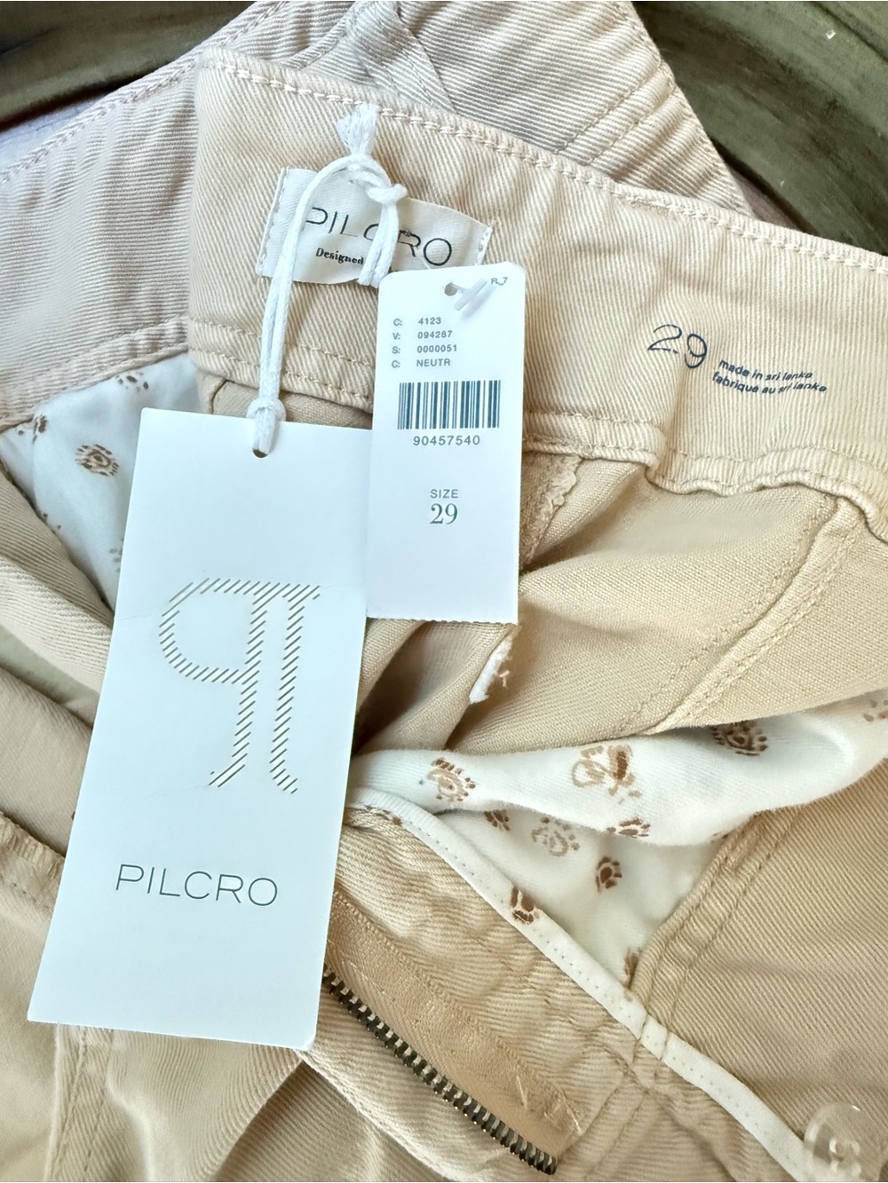 Anthropologie neutral pilcro relaxed cuffed pants NWT - Picture 12 of 12